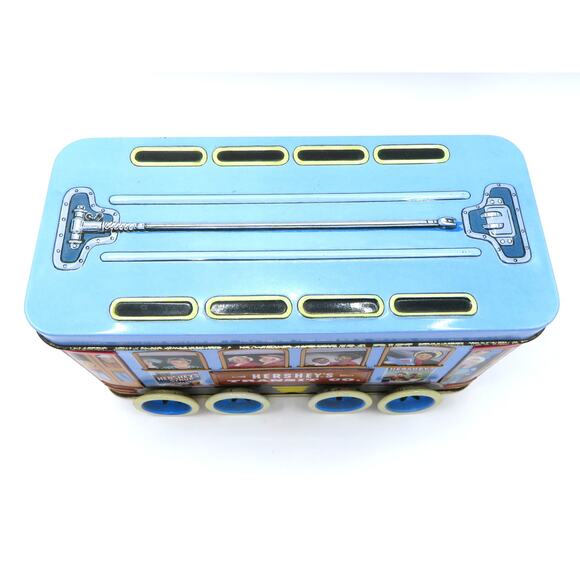 Hershey’s Collectible Vehicle Series Tin Canister #2 Trolley Transit Co. 2000 - Picture 7 of 11